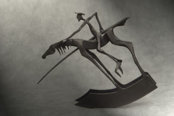 Don Q - forged sculpture - model