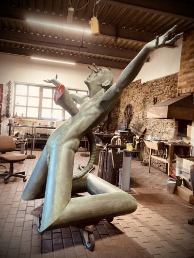 Libor Hurda - EGO 2 - Forged sculpture (2022).