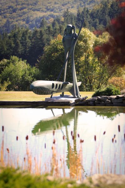 Ferryman - forged sculpture (2011)