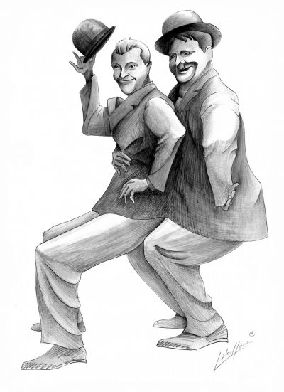 Laurel & Hardy - sketch