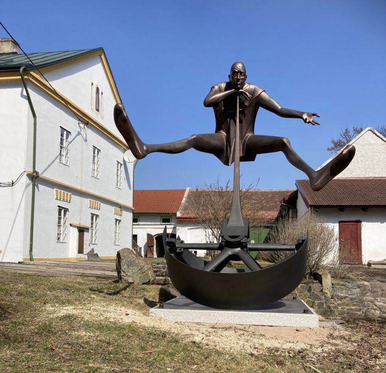 Libor Hurda - kinetic forged sculpture Supervizor
