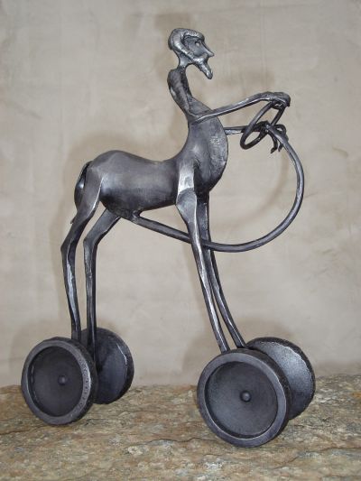 Kentaur Enzo - forged sculpture - model