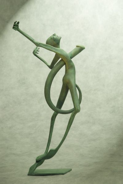 Ego - forged sculpture.